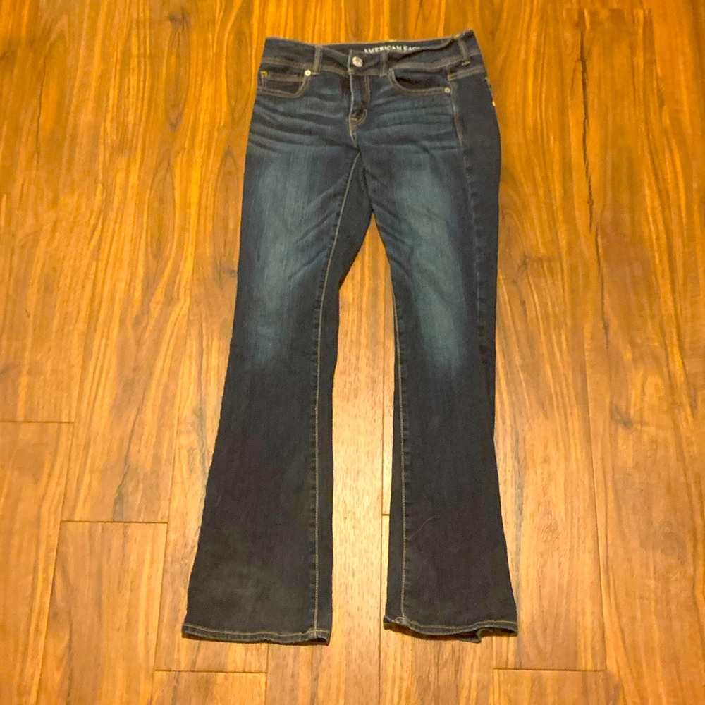 Ae kick boot jeans